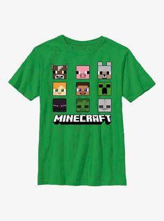 100% CottonWash cold; dry lowImportedListed in youth sizes Minecraft T Shirt Design, Minecraft Pajamas, Minecraft Creeper Hoodie, Easter Yard Decorations, Minecraft Tshirt, Pre-shrunk Cotton Gamer T-shirt, Minecraft, T Shirt