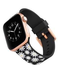 in stock Apple Watch Silicone Band, Apple Watch 42mm, Apple Watches, Apple Watch Accessories, Sporty Casual, Daisy Pattern, Wearable Device, Silicon Bands, Apple Watch Band