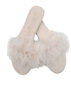 Rya Collection S01 Champagne Feather Slippers MYSELFLINGERIE.COM Feather Slippers, Turkey Feathers, Fredericks Of Hollywood, Comfy Shoes, Baddie Outfits Casual, Outfits Casual, Bridesmaid Proposal, Baddie Outfits, How To Make Bows