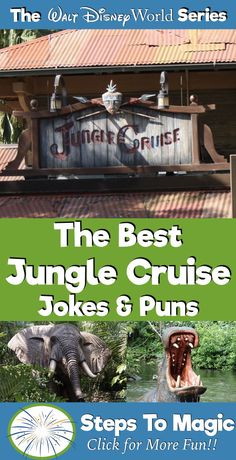 the best jungle cruise jokes & puns for kids click for more fun at disney world