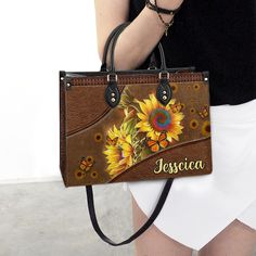 Personalized Hippie Sunflower Butterfly Leather Bag, Women's Pu Leather Bag, Best Mother's Day Giftsis created by Customwitch When you are looking for a high-quality, stylish, and durable leather handbag for women, then come to our store. With a compact design, high-quality PU leather material, and modern style, our handbags are the perfect choice for active and modern women. With a compact design, high-quality PU leather, and stylish design, this bag is perfect for carrying cosmetics, wallets, Psalm 93, Sunflower Butterfly, Best Mothers Day Gifts, Pu Leather Bag, Three Star, Be Organized, Handbag For Women, Best Mother, Leather Bag Women