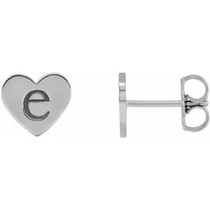 FREE shipping on all orders! FREE 5 Day Returns! Learn more. Storyteller by Vintage Magnality Engrave Me Heart Stud Earrings Solid 14K Gold or Sterling Silver The precious metal used to make these earrings is sourced from 100% recycled content. Connect with those you love by giving a personalized jewelry gift. The perfect Wear Everyday® Engrave Me Heart Stud Earrings make a special gift for a loved one or friend. Wear alone or as part of a curated ear. Engrave with your preferred single lower or Horn Pendant, Three Stone Diamond, Silver Crown, Heart Stud Earrings, White Gift Boxes, Heart Studs, Heart Earrings Studs, White Rose Gold, Selling Jewelry