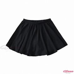 Exquisitely Designed Skirt with Hidden Slips to Prevent Flashing Black Mini Skirt For School, Black Solid Color Mini Skirt, Black Stretch Skort With Solid Color, Black Stretch Mini Skirt For School, Black Skirted Bottoms, Black Stretch Pleated Swim Skirt, Fitted Black Skort, Black Stretch Skort For School, School Black Pleated Skirt Bottoms