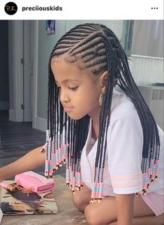 Kids Summer Braided Hairstyles, Cute Hairstyles For Black Kids, African Marketplace, Girls Braided Hairstyles Kids, Kid Braids, Toddler Braided Hairstyles, Toddler Braids, Black Kids Braids Hairstyles, Kids Braids