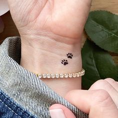 Beagle Paw Print Tattoo, Tattoo Designs Dog Paw, Make A Difference Tattoo, Small Animal Lover Tattoo, Dog Paw Tattoo Ankle, Tiny Puppy Tattoo, Heart Shaped Paw Print Tattoo, Four Paw Print Tattoo, Dog And Cat Paws Tattoo