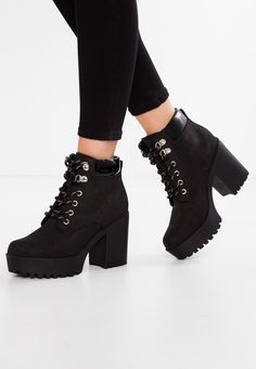 Womens Black Booties, Hype Shoes, Girly Shoes, Cute Boots, High Heel Boots Ankle, Swag Shoes, Platform Ankle Boots