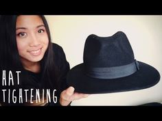 DIY ✂ Tighten Your Hat (Easy) - YouTube Hat Too Big Hack, How To Make A Hat Fit Tighter, Hatbands Ideas, Diy Fedora Hat, Fedora Hat Outfit, Fedora Outfit, Fedora Hat Outfits, Make A Hat, Diy Hats