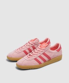 adidas Bermuda sneaker | PINK | SEVENSTORE College Wishlist, La Outfits, Yellow Sneakers, Round Toe Sneakers, Adidas Sneakers Women, Women Shoes Online, Warm Undertone