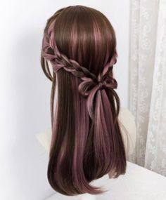 Kawaii Hairstyle, Aesthetic Cinnamoroll, Sanrio Aesthetic, Cute Core, Hair Advice, Peinados Fáciles Para Cabello Corto