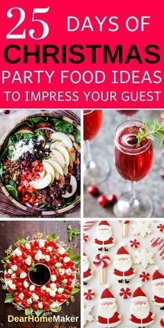 25 days of christmas party food ideas to impress your guests