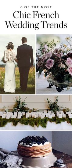 the most chic french wedding themes