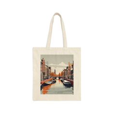 "This 100% cotton bag comes in one size - 15\" x 16\"- perfect for everyday wear. While the canvas material will show off the designs in great colors, it's durable and will last for years. The bag features 20\" handles (made from the same canvas), making it easy to carry even with a week's worth of shopping. .: 100% cotton canvas .: Heavy fabric (12 oz/yd² (406.9 g/m .: Sewn-in label" Artistic Rectangular Canvas Shopping Bag, Artistic Canvas Gift Bag For Shopping, Artistic Tote Canvas Bag For Travel, Artistic Travel Tote Canvas Bag, Rectangular Canvas Bag With Graphic Print For Everyday Use, Trendy Square Cotton Canvas Bag, White Artistic Canvas Bag For Everyday, Artistic White Canvas Bag For Everyday, Modern White Cotton Canvas Bag