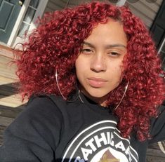 Magenta Hair Colors, Magenta Hair, Red Curly Hair, Hair Things, Beautiful Red Hair, Cheap Human Hair