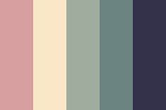 the color palette is in shades of blue, pink and grey