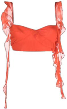 Mesh Undershirt, Small Bra, Bralette Top, Orange Top, Orange Shirt, Bralette Tops, Bralette, Bra, Orange