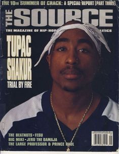 the source magazine cover with tupac shakor