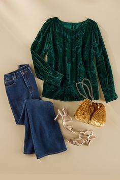 Our signature velvet is supremely soft with a luxe drape and sheen. Explore new ways to wear everyone's favorite winter fabric, including elevated date night looks. Date Night Looks, Winter Date Night, Night Looks, Date Night