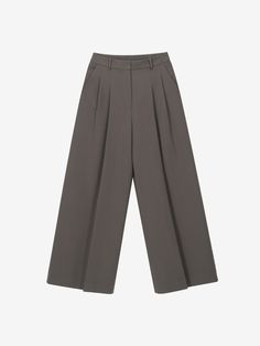 Editor's NotesCarriere's Wool Blend Pants give an elegant twist on your everyday bottoms. Pair with a fun top or simple button down for a stylish look.- Wide-fit with pin-tuck design- Convenient front pockets- Zipper closure with belt loop detailMeasurements (in.)S / M- Total length: 39.76 in. / 40.16 in.- Waist: 14.17 in. / 14.96 in.- Hip: 18.90 in. / 19.69 in.*Model Info: height 5'6 / bust 31.9in. / waist 24.0in. / hips 33.9 in. Composition & Care- 60% Wool / 20% Polyester / 20% Zentr Trendy Tailored Wide Leg Bottoms, Chic Bottoms With Pressed Crease For Spring, Chic Spring Bottoms With Pressed Crease, Solid Bottoms For Office Wear In Spring, Solid Color Bottoms For Office Wear In Spring, Solid Color Spring Office Wear Bottoms, Business Casual Wide-leg Pants With Pressed Crease, Business Casual Wide-leg Bottoms With Pressed Crease, Trendy Relaxed Fit Wide Leg Pants For Work