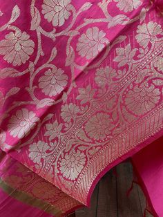 Gorgeous Pink Color Banarasi Dupatta. Dupatta is Soft and will add beauty to any Outfit. Makes a Perfect Gift! Item: DupattaBase color : Pink ColorFabric : Soft Silk (Not Pure Silk)Work : Zari Weaved with tasselsLength of the Dupatta : 92 inches approx.Width of the dupatta : 35 1/2 inches (Approx.)Store Policies- No return or exchange will be accepted for color variations. Colors can vary in room light, sunlight and due to screen resolution and other reasons. - No return or exchange will be acce Luxury Banarasi Silk Dupatta For Festivals, Luxury Tussar Silk Dupatta For Celebration, Luxury Cotton Silk Dupatta, Luxury Silk Mark Certified Raw Silk Dupatta, Luxury Motif Dupatta For Puja, Luxury Sheer Katan Silk Dupatta, Cheap Semi-stitched Art Silk Dupatta, Luxury Ceremonial Slub Silk Dupatta, Banarasi Silk Dupatta