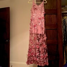 Anthropologie - Size Small - No Longer In Stock - Worn Once And Dry Cleaned Anthropologie Dress, Anthropologie Dresses, Plunging Neckline, Dresses Maxi, Anthropologie, A Line, Maxi Dress, Womens Dresses, Skirt