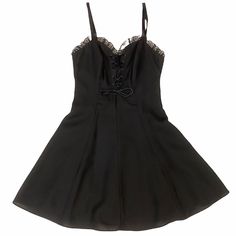 Nwt, Never Worn. Gorgeous & Sexy Lace Up Strappy Dress From Vintage Brand Abs (Bought From Free People Vintage Market). Features Lace-Up Front, Boning In The Bodice, Sweetheart Neckline Worn Lace Trim, & Adjustable Straps. 100% Polyester. Women’s 8. Measurements Approx: Chest- 34”, Waist- 29”, Length- 28.5”. Dry Clean Only. From A Non-Smoking Home. Black Summer Corset Dress In Flirty Style, Black Summer Mini Dress With Playful Style, Y2k Sleeveless Date Night Dresses, Y2k Style Sleeveless Dress For Date Night, Black Coquette Corset Dress For Summer, Black Coquette Mini Dress For Summer, Black Sleeveless Flirty Mini Dress, Black Sleeveless Coquette Mini Dress, Summer Mini Dress With Lace Trim For Costume Party