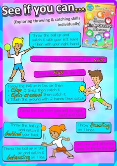 Throwing & catching skills are a MUST for your PE lessons, kids need as much fundamental gross-motor movement experience as possible in order to develop their abilities. This post covers the ba… Sports Games For Kids