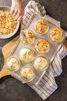 This truly is the Best Ever Banana Pudding recipe! Such a sweet little make ahead treat that is comfort food to the max! Mason Jar Cakes, Tin Recipes, July Desserts, Smart Food, Nilla Wafers, Cake In A Jar, Make Ahead Desserts