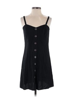 Express Outlet Casual Dress Size: Small Black Dresses - used. 100% RAYON, Slip dress, Square, Short, Sleeveless | Express Outlet Casual Dress - Slip dress: Black Dresses - Used - Size Small Black Slip Dress Outfit Winter, Slip Dress Outfit Winter, Black Slip Dress Outfit, Slip Dress Outfit, Black Slip Dress, Winter Dress Outfits, Small Black Dress, Black Dresses Casual, Outlet