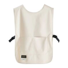 Japanese Style Lightweight Work Vest Apron Waterproof and Versatile-Beige – TOUKOKU Sleeveless Cotton Apron With Pockets, Work Vest, Japanese Style, Round Collar, Outdoor Activities, Apron, Work Wear, Product Launch, Collar