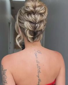 Long Hair Up Styles, Upside Down French Braid, Easy Bun Hairstyles For Long Hair, Easy Bun Hairstyles, Long Hair Updo, Peinados Recogidos, Bun Hairstyles For Long Hair, Hair Up Styles