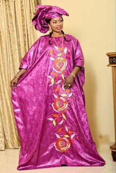 Need an exquisite African dress for your special event? You are at the right place.  We use the highest quality bazin there is and take great care in sewing and having the dress delivered.   The dresses are custom made to your measurements.  Everything is done with customer satisfaction in mind.  We suggest that you leave us your measurements to get a better fit. But if somehow you are unable to do your own measurements, then please choose a size from the chart. You can add an optional message ( Gold African Dress, Bazin Dress, African Bazin, African Wedding Attire, Lace Gown Styles, African Wear Dresses, Dress African, African Fashion Modern, African Fashion Women Clothing