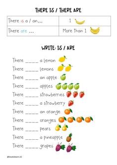 there is an apple, oranges and lemons on this page