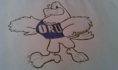 a drawing of an oru bird wearing a jersey