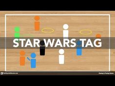 the star wars tag is displayed on a basketball court