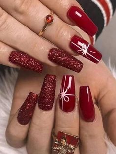 Cute Christmas Nails, Nail Swag, Winter Nail Designs, Festival Nails, Xmas Nails