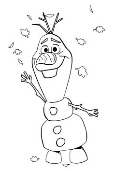 Frozen para colorir Olaf Pictures, Olaf Craft, Snowman Coloring Pages, Frozen Coloring Pages, Frozen Characters, Summer Coloring Pages, Frozen Disney, Halloween Coloring Pages, Disney Coloring Pages