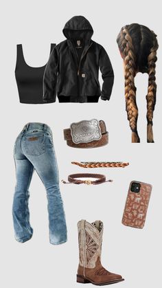 #boots #country #western #carhart Outfit Ideas Cowgirl, Country Girl Style Outfits, Cute Church Outfits, Country Outfits Women, Boots Country, Job Clothes, Casual Country Outfits, Cute Outfits With Leggings