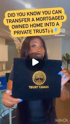 LAYLA LOCKWOOD TRUSTEE on Instagram: "I AM AN ASSET and a WRITE OFF ‼️  ⚠️FOLLOW FOR MORE INFORMATION   We’ve guided countless trustees in creating their own family trust. We even helped them understand when their LLCs are owned by trusts as holding companies it protects their assets from lawsuits, creditors and probate‼️  My team and I expertise includes assisting trustees in transferring their homes into trusts, bank accounts, life insurance policies, other personal property ensuring their property is protected.  Trusts also provide  protection and security for digital assets and intellectual property.  Ready to secure your assets?  Schedule a one-on-one session with us today to learn how to transfer your assets into a trust! Visit www.laylalockwood.com  Do what you will with this inform Buying First Home, Family Trust, Start Online Business, Money Strategy, Business Marketing Plan, Holding Company, Bank Accounts, Credit Tips, Financial Help