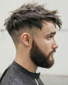 #avedamadison #lookbook Haircut And Beard, Mens Messy Hairstyles, Short Sides Long Top, Long Messy Hair, Caesar Haircut, Top Hairstyles For Men, Messy Haircut, Men Haircut Styles, Top Hairstyles