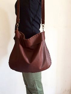 Genuine leather bag Bag crossbody Hobo leather handbag | Etsy Leather Hand-stitched Crossbody Shoulder Bag, Hand-stitched Leather Tote Bags, Everyday Hand-stitched Tote Shoulder Bag, Leather Hand-stitched Satchel For Everyday, Hand-stitched Leather Satchel For Everyday Use, Hand-stitched Leather Tote Satchel, Everyday Use Hand-stitched Leather Satchel, Brown Hand-stitched Bag For Daily Use, Hand-stitched Crossbody Shoulder Bag For Daily Use