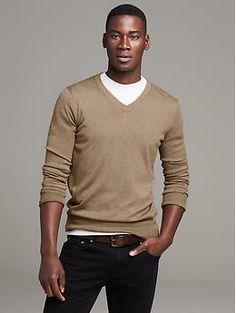 Camel v-neck sweater with dark pants Formal V-neck Top For Winter, Cashmere V-neck Top For Work, V-neck Cashmere Tops For Workwear, V-neck Sweater For Business Casual, Spring V-neck Sweater For Business Casual, Casual V-neck Business Tops, Casual V-neck Tops For Business, V-neck Fall Sweater For Business Casual, Cotton V-neck Tops For Business Casual