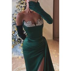 Prom Dress With Gloves, Gown With Gloves, Prom Event, Mermaid Gown Prom, Dress With Gloves, Ruffle Beading, Prom Dresses Long Mermaid, Mermaid Evening Gown, Mermaid Prom Dress