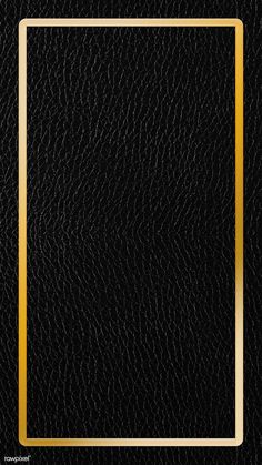 a black and gold leather background with a square golden frame on the bottom right corner