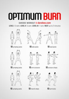 an exercise poster with instructions to do the exercises for beginners in order to learn how to