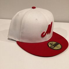 Portland Mavericks Milb New Era Buffalo 59fifty White Red Hat Cap New With Sticker Size - Multiple Sizes Available Red Baseball Cap With Flat Crown For Sports Events, Red Baseball Cap For Sports Events, Red Flat Crown Baseball Cap For Sports Events, Red Fitted Hat For Sports With Flat Crown, Red Fitted Hat With Flat Crown For Streetwear, Red Fitted Hat With Flat Crown For Sports, Red Flat Crown Baseball Cap For Baseball Season, Red Fitted Hat For Baseball With Flat Crown, Red Fitted Hat For Baseball Season