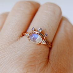 When you aren't afraid of color and deviating from the classics. I love the pairing of the Tanzanite version of the Scattered nesting ring with the moonstone. The blueish purple hues of the tanzanite are a lovely compliment to the blue flash in the Moonstone oval ring allowing the wearer to really glow. Moon Stone Jewelry, Nesting Ring, Dream Accessories, Blueish Purple, Moonstone Rings, Ring My Bell, Moonstone Ring Sterling Silver, Future Engagement Rings, Jewellery Brand