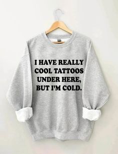 Sweater Ideas Design Vinyl, Funny Winter Top With Text, Winter Funny Style Top With Text, Winter Funny Text Top, Cool Shirt Ideas, Sweater Ideas Design, Shirts Ideas Design, Funny Shirt Ideas, Really Cool Tattoos