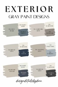 Exterior Gray Paint Designs Exterior Revere Pewter, Exterior Repose Gray, Amazing Gray Exterior, Agreeable Gray Exterior, Repose Gray Exterior, Revere Pewter Exterior, Gray Exterior Paint, Paint 2024, Modern Farmhouse Exterior Colors