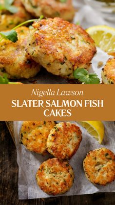 Nigel Slater Salmon Fish Cakes Potato Salmon Cakes, Smoked Salmon Cakes Recipe, Mini Salmon Cakes, Salmon Fish Cakes Recipe, Nigel Slater Recipes, Salmon Cakes Air Fryer, Salmon Pastry