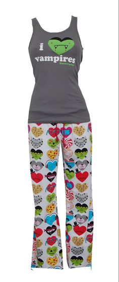 Scene Pjs, I Heart Vampires, Scene Pants, Scene Clothing, David Goliath, Silly Clothes, Scene Outfits, Scene Fashion, Scene Kids